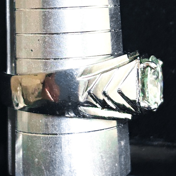 Genuine 4.20 CTs Off White Diamond Ring Round Brilliant Cut 925 Silver - Picture 6 of 10